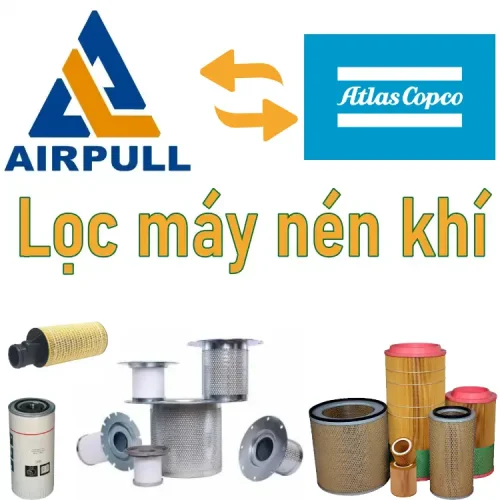 Lọc Airpull thay the Atlas copco