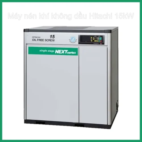 Máy nén khí không dầu Hitachi 15kW