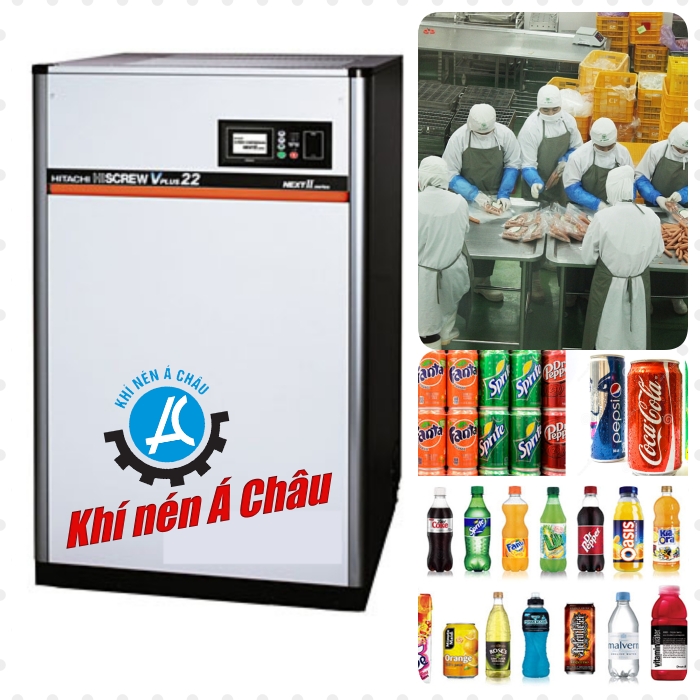 sử dụng máy nén khí