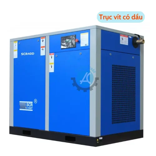 Máy nén khí trục vít có dầu Trung Quốc SCR40D