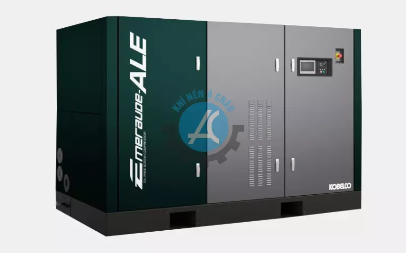 Máy nén khí trục vít không dầu Kobelco ALE75A