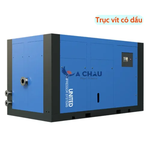 Máy nén khí trục vít có dầu một cấp nén Trung Quốc