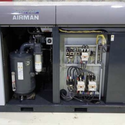 Máy nén khí Airman 75kW 100Hp Nhật bãi